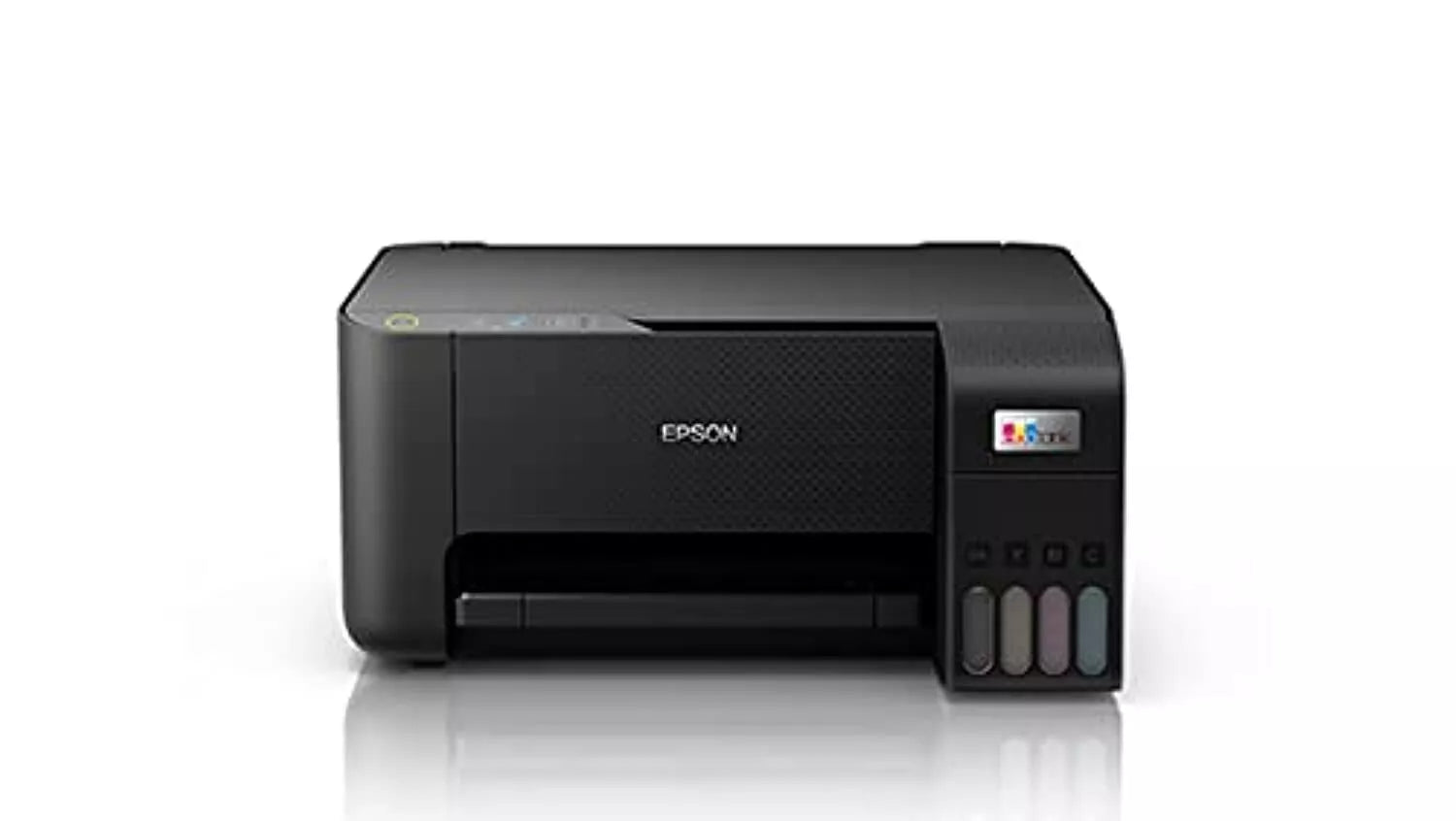 Epson EcoTank L3210 A4 All-in-One Wired Color Home Inkjet Printer - Black