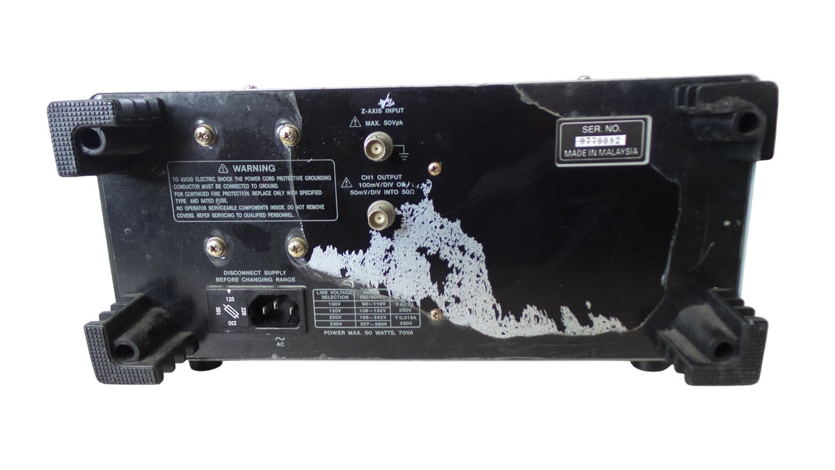INSTEK OS-622G Oscilloscope 20MHz - Professional Testing Tool