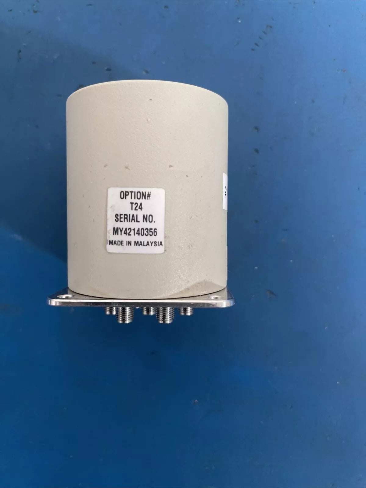 Agilent Keysight 87106C 87106-60009 Option T24 26.5GHz SP6T RF Coaxial Switch