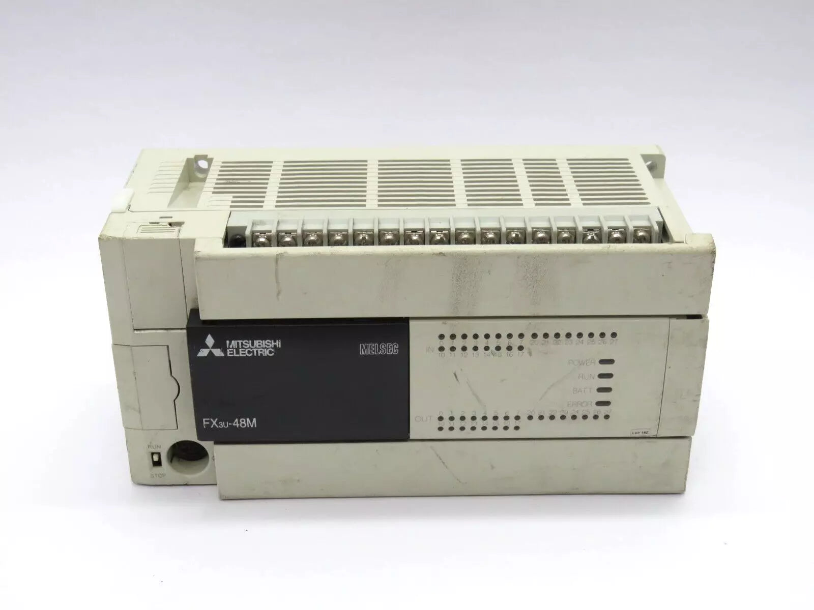 Mitsubishi FX3U-48M Base Programmable Controller 100-240 VAC