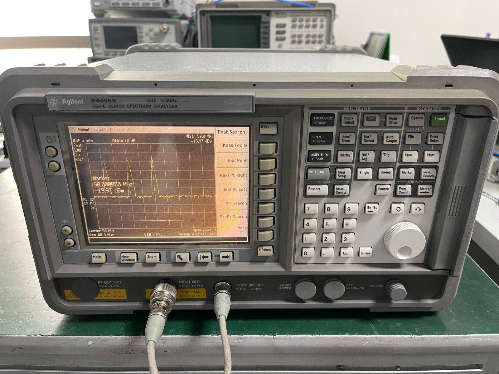 Agilent E4405B ESA Spectrum Analyzer 9 KHz to 13.5 GHz _0371 - XG eqpt