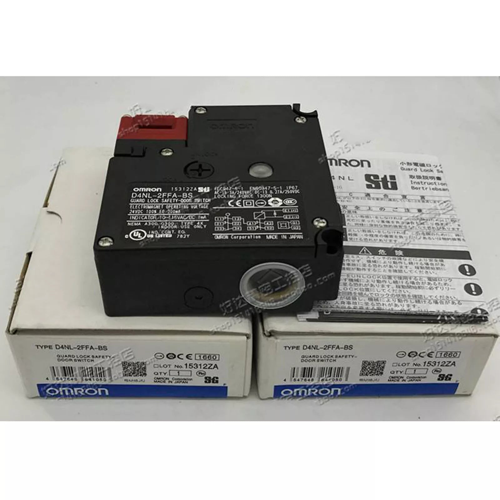 Omron D4NL-2FFA-BS Electromagnetic Lock Safety Door Switch