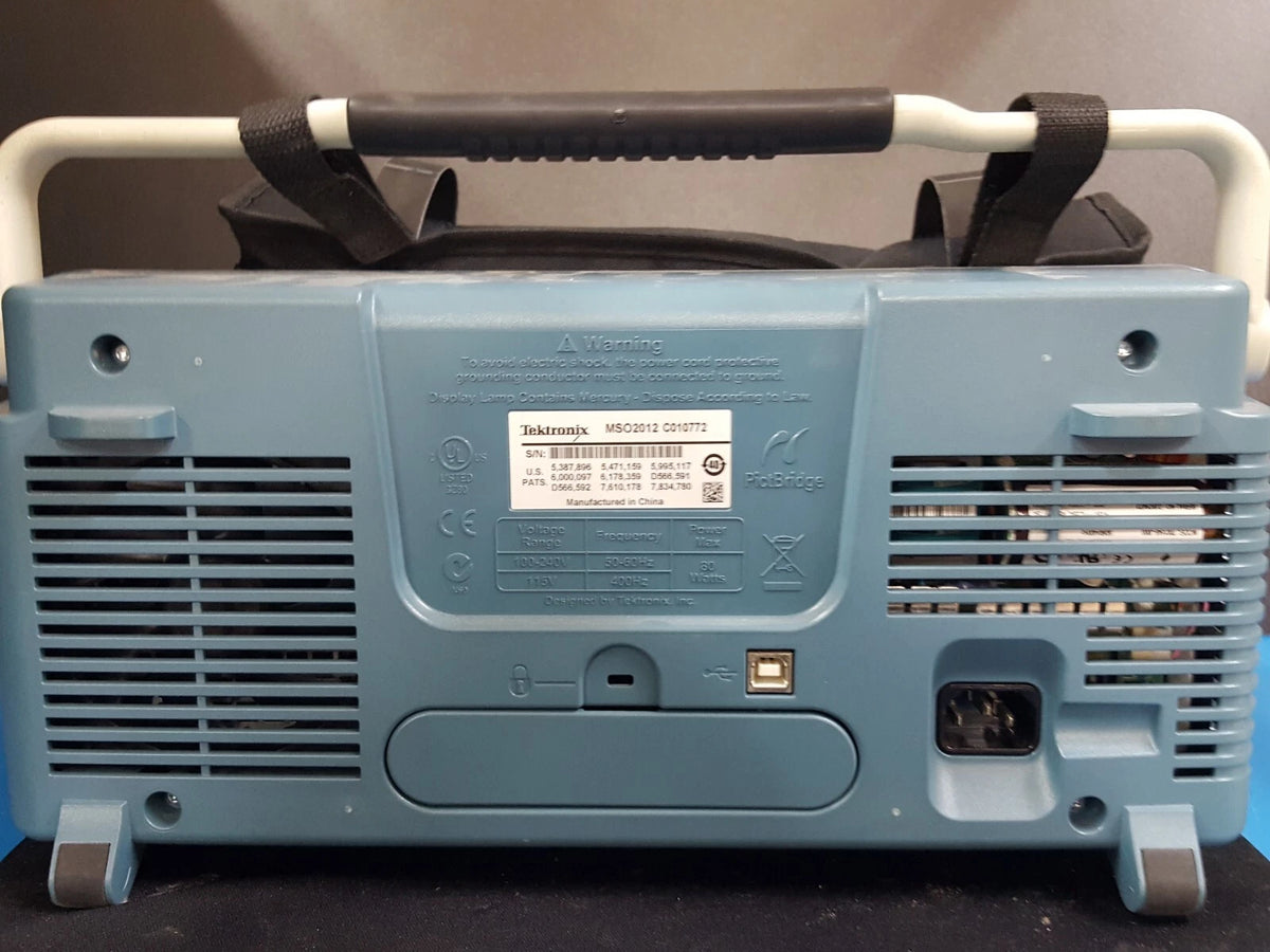 Tektronix MSO2012 Mixed Signal Oscilloscope (0772)