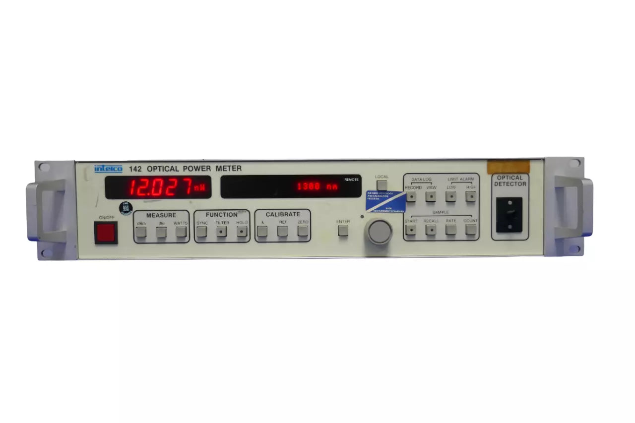 Intelco Model 142 Optical Power Meter - High Accuracy Measurement