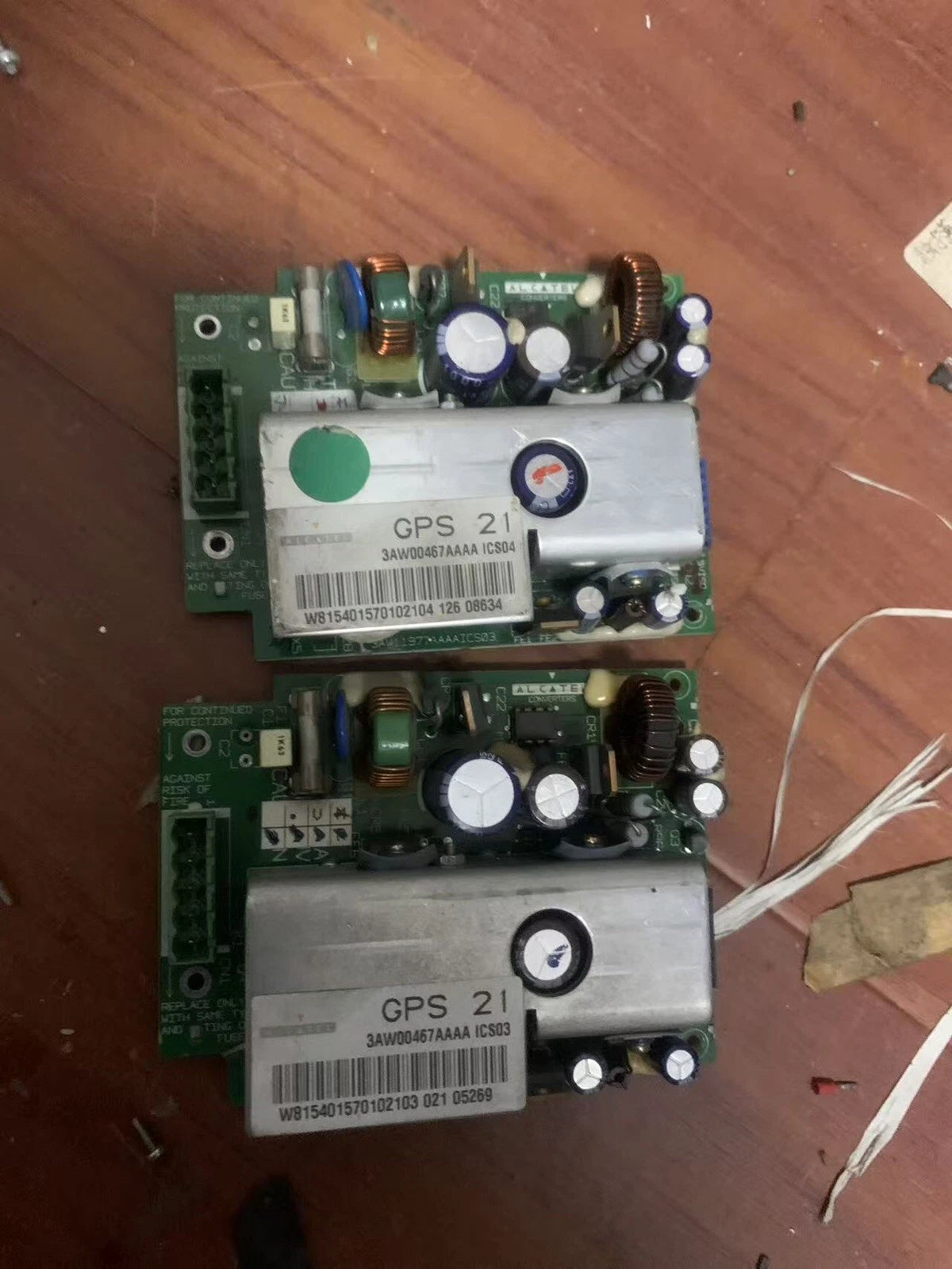 USED Modicon / Alcatel 3AW00467AAAA Power Supply Assembly GPS 21