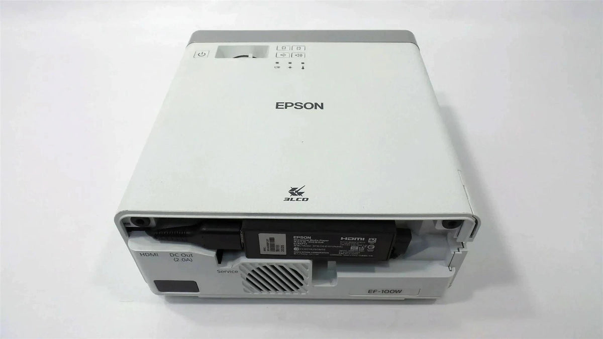 Epson EF-100W Streaming Laser Projector - Light Source : 2050 Hours