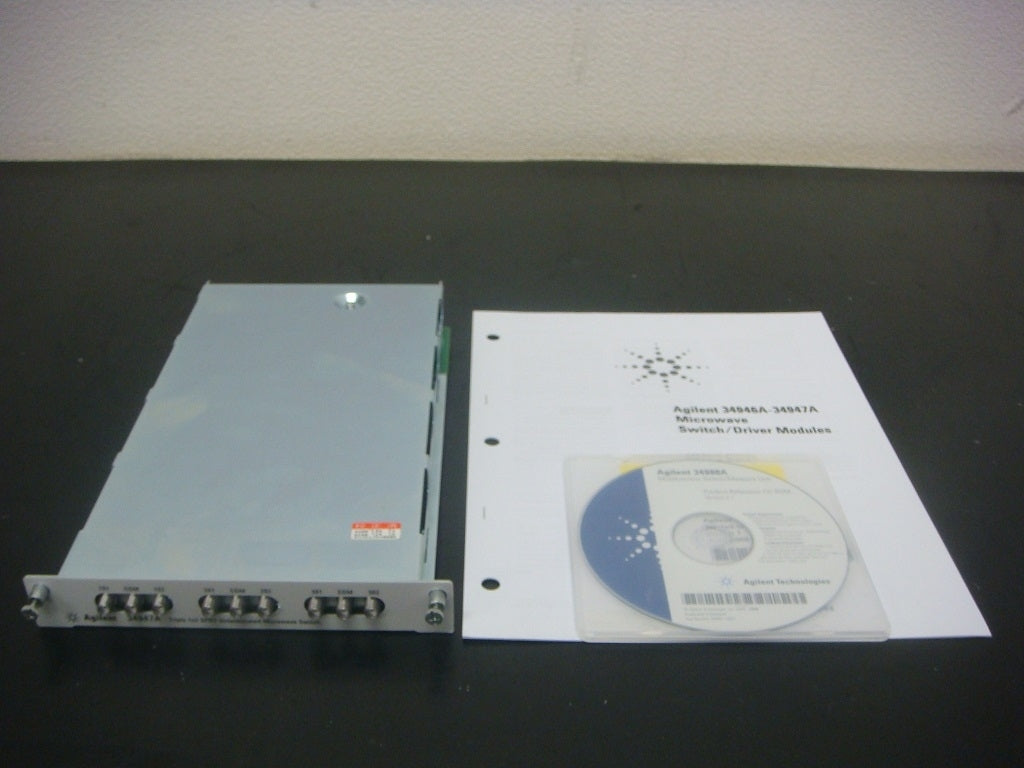 Agilent 34947A /020 Triple Microwave Switch Module