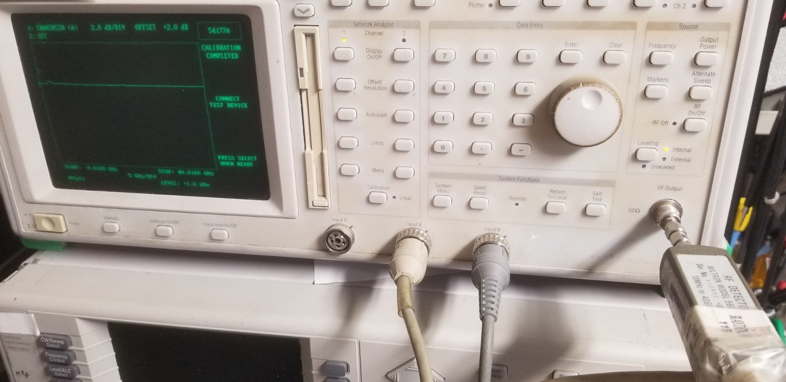 40 GHz RF Detector for Anritsu Scalar Network Analyzers