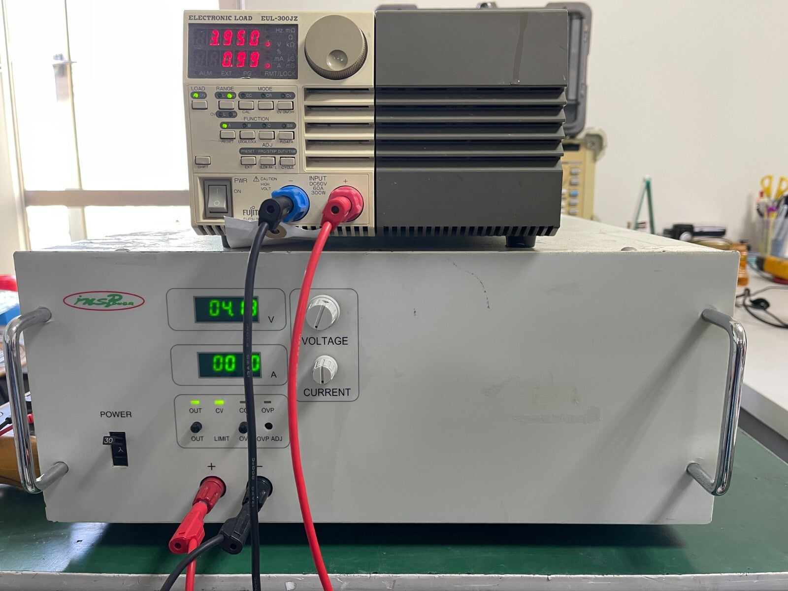 GW INstek insPower IP60-20D DC power supply 60V/20A _ 408058 - XG eqpt