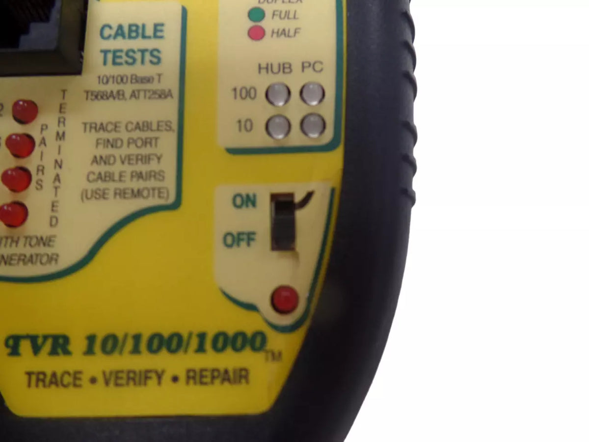 TVR 10/100/1000 LAN Tests with TVR Probe