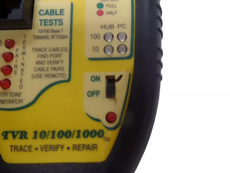 TVR 10/100/1000 LAN Tests with TVR Probe