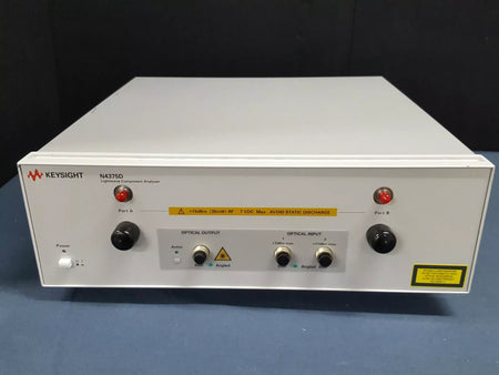 Keysight N4375D Lightwave Component Analyzer Opt. 022 101 221 Untested (0148)