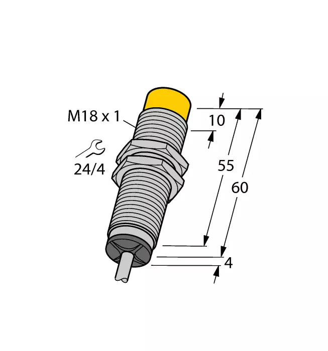 TURCK NI8-M18-LIU Proximity Switch Sensor - 1PC, New