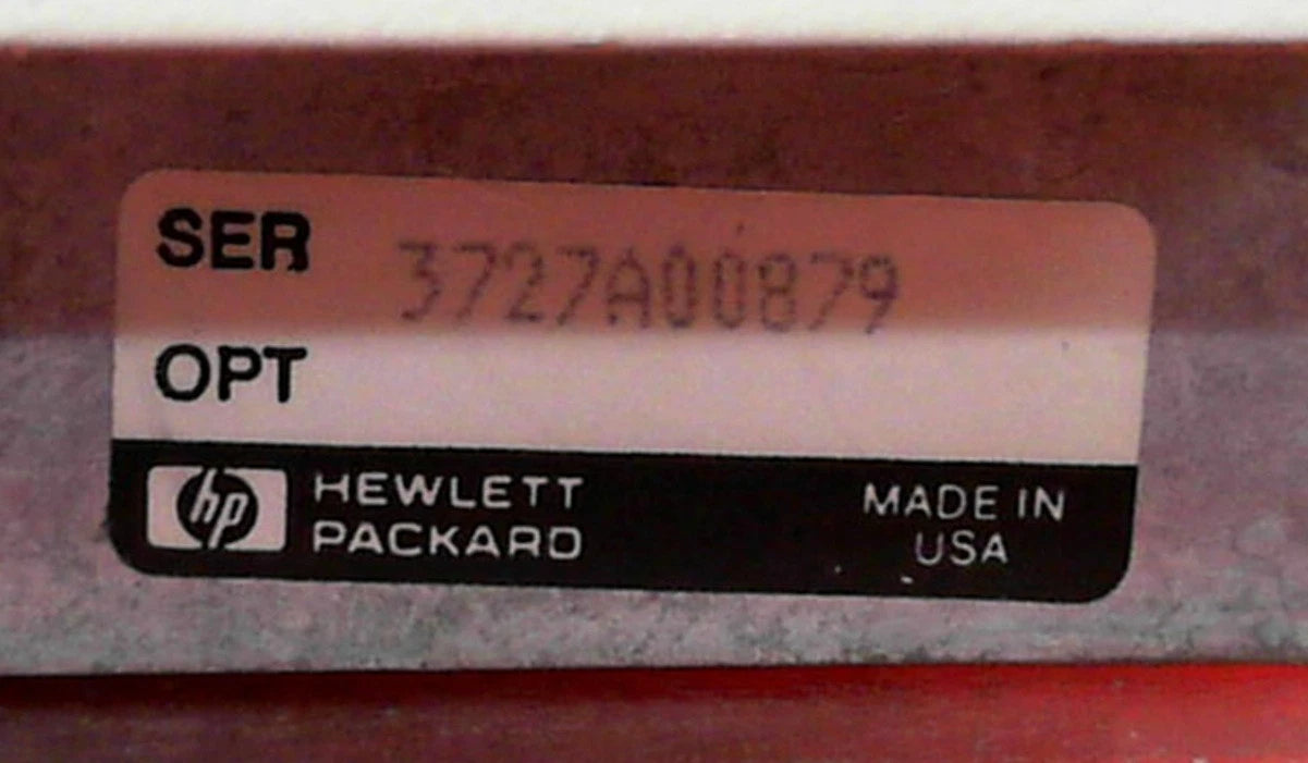 HP/Agilent 70952B 3727A00879 Optical Spectrum Analyzer Module 600 to 1700nm