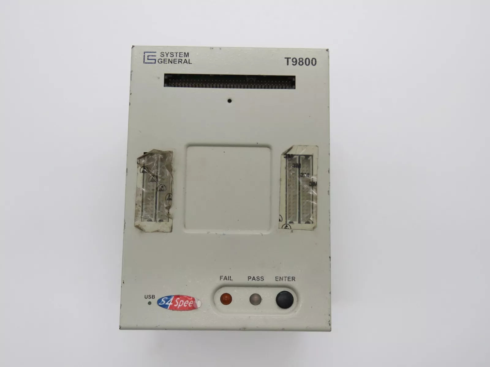 System General T9800 Device Programmer Input 100-200VAC 50-60HZ 1.2A