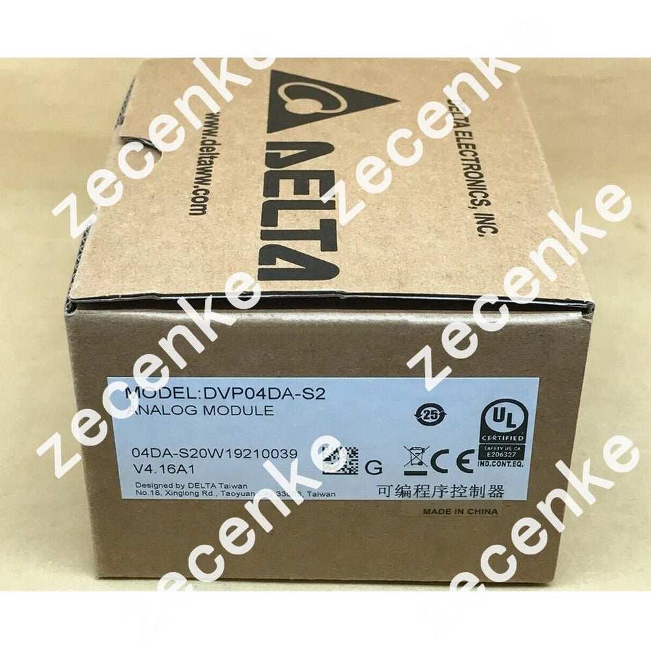 Delta DVP04DA-S2 PLC Module DVP04DAS2 New One