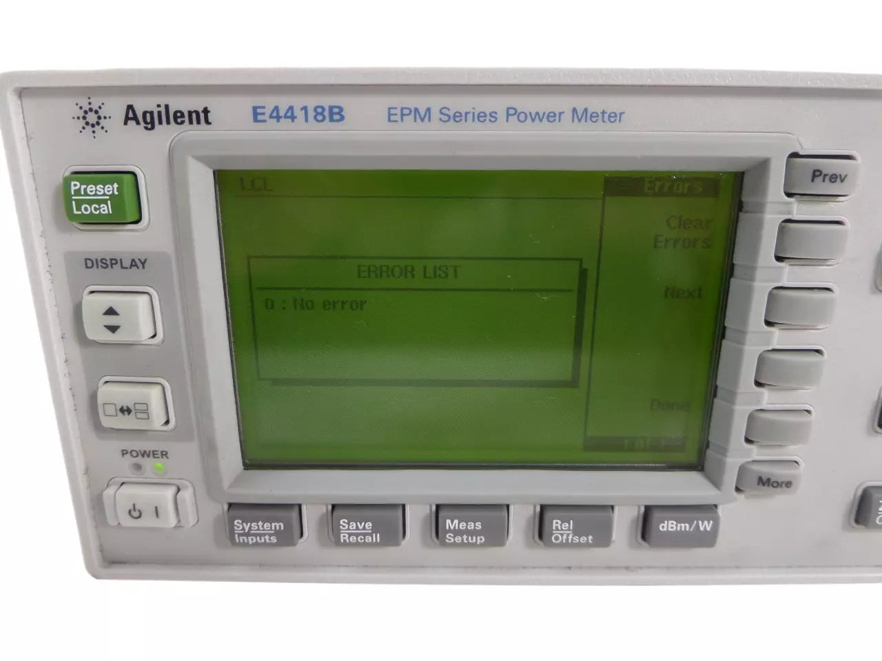 Agilent E4418B EPM Series Power Meter with Option E23