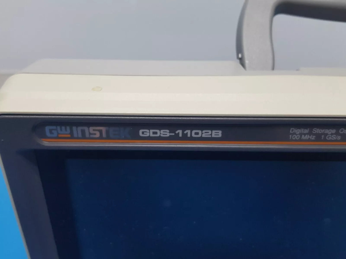 GWInstek GDS-1102B Digital Storage Oscilloscope 100MHz 2CH