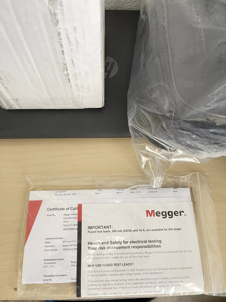 Megger MIT410-TC3-LG1 Insulation Resistance & Continuity Tester 50/100/250V/500V