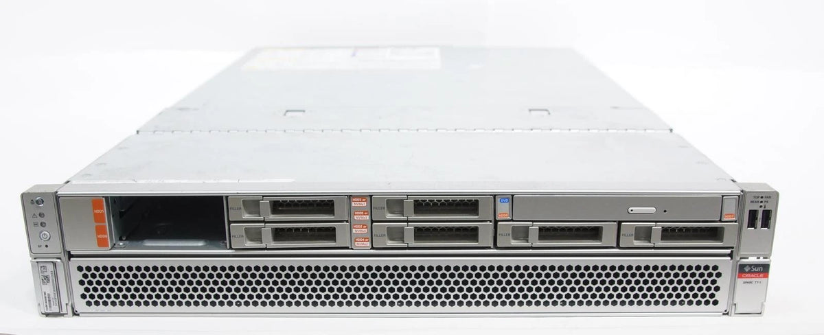 Sun Oracle SPARC T7-1 Server with 1x 32Core 4.13GHz GHz CPU, 64GB RAM, 2x PSU