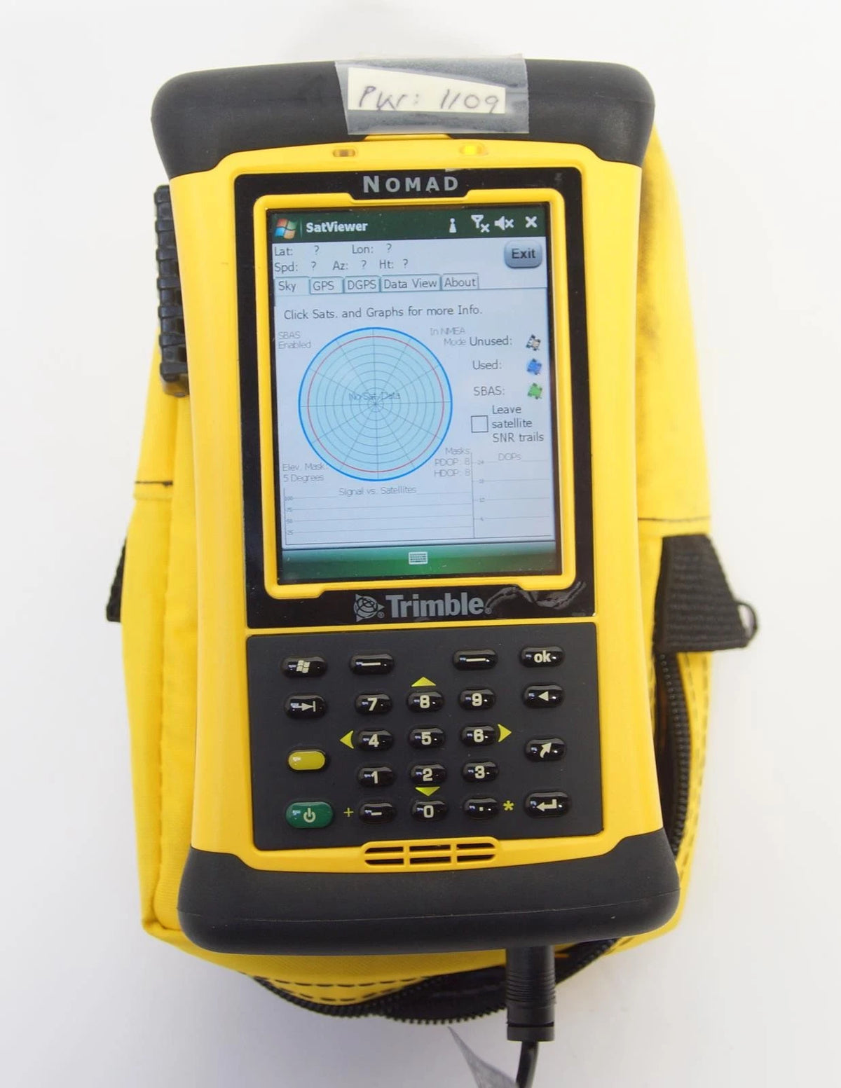 Trimble Nomad Data Collector TDS GPS Geographic Data Collector