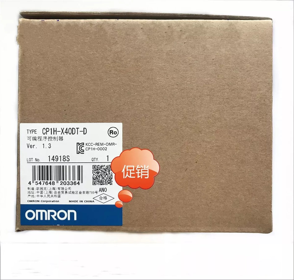 1PC New OMRON PLC CP1H-X40DT-D Controller ( ) #N1522 YF