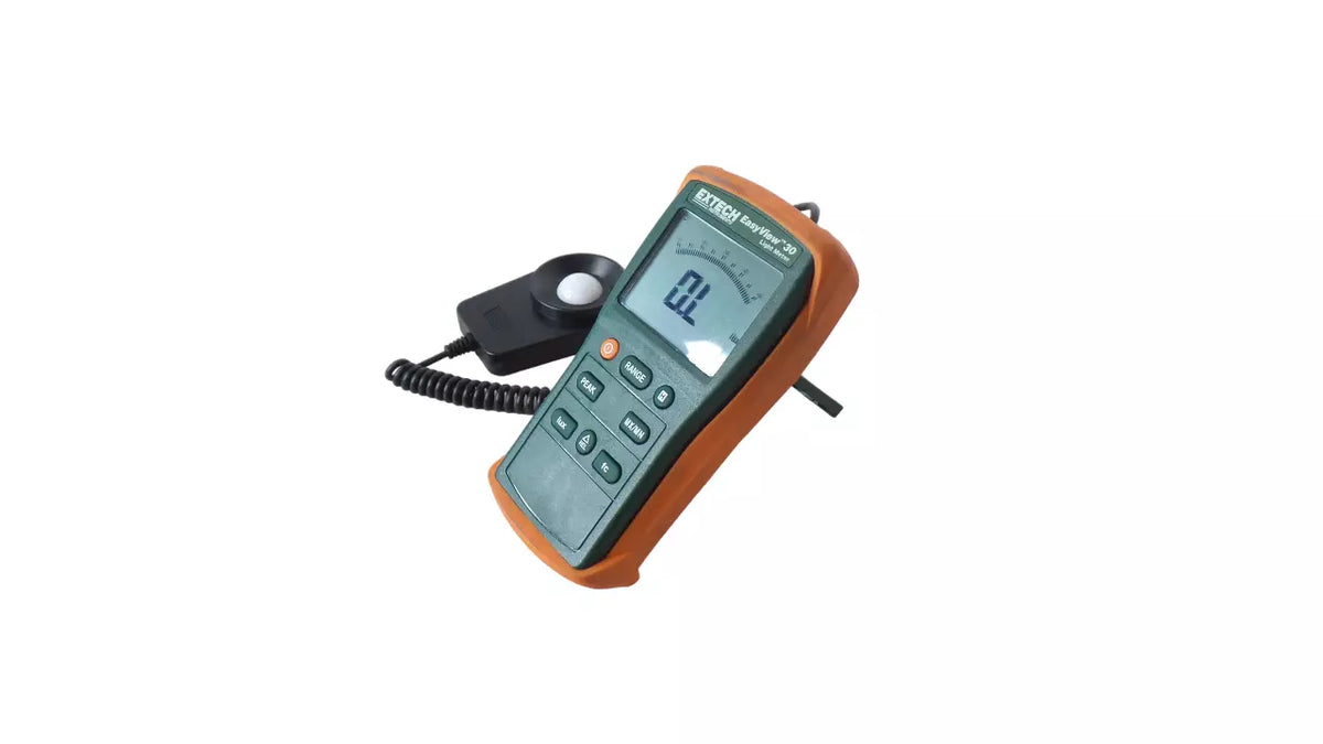 Extech EasyView 30 Wide Light Meter for Accurate Light Measurement