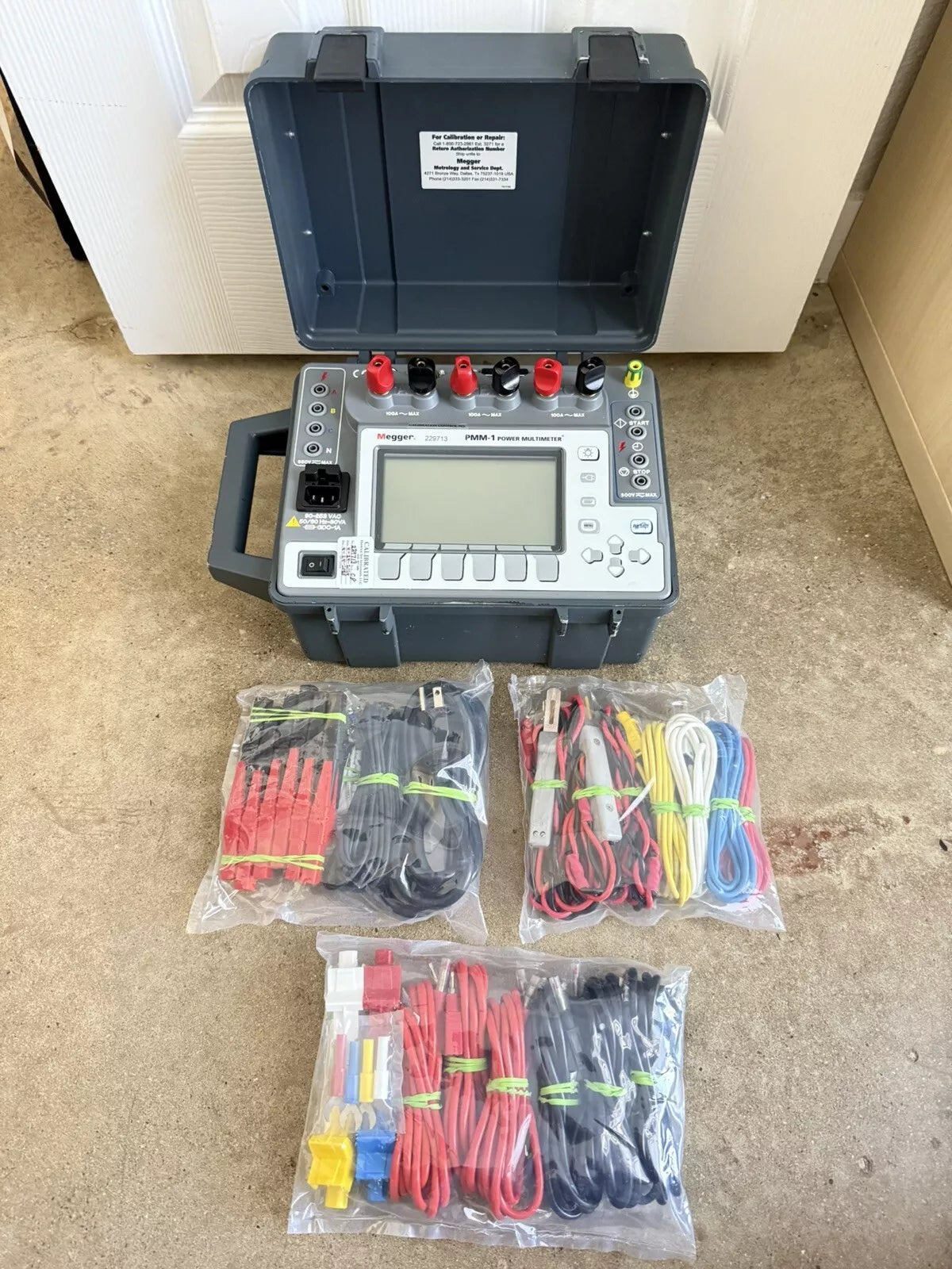 MEGGER AVO PMM-1 Power Multimeter (Calibrated 2025)