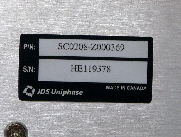 JDSU FITEL SC0208-Z000369 2X8 Fiber Optics Switch New