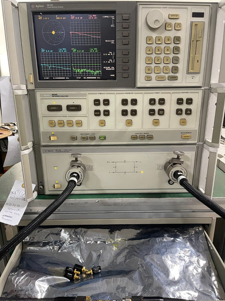 HP Agilent 8510C Vector Network Analyzer System 45MHz - 50GHz , w/HP83651A (LCD)