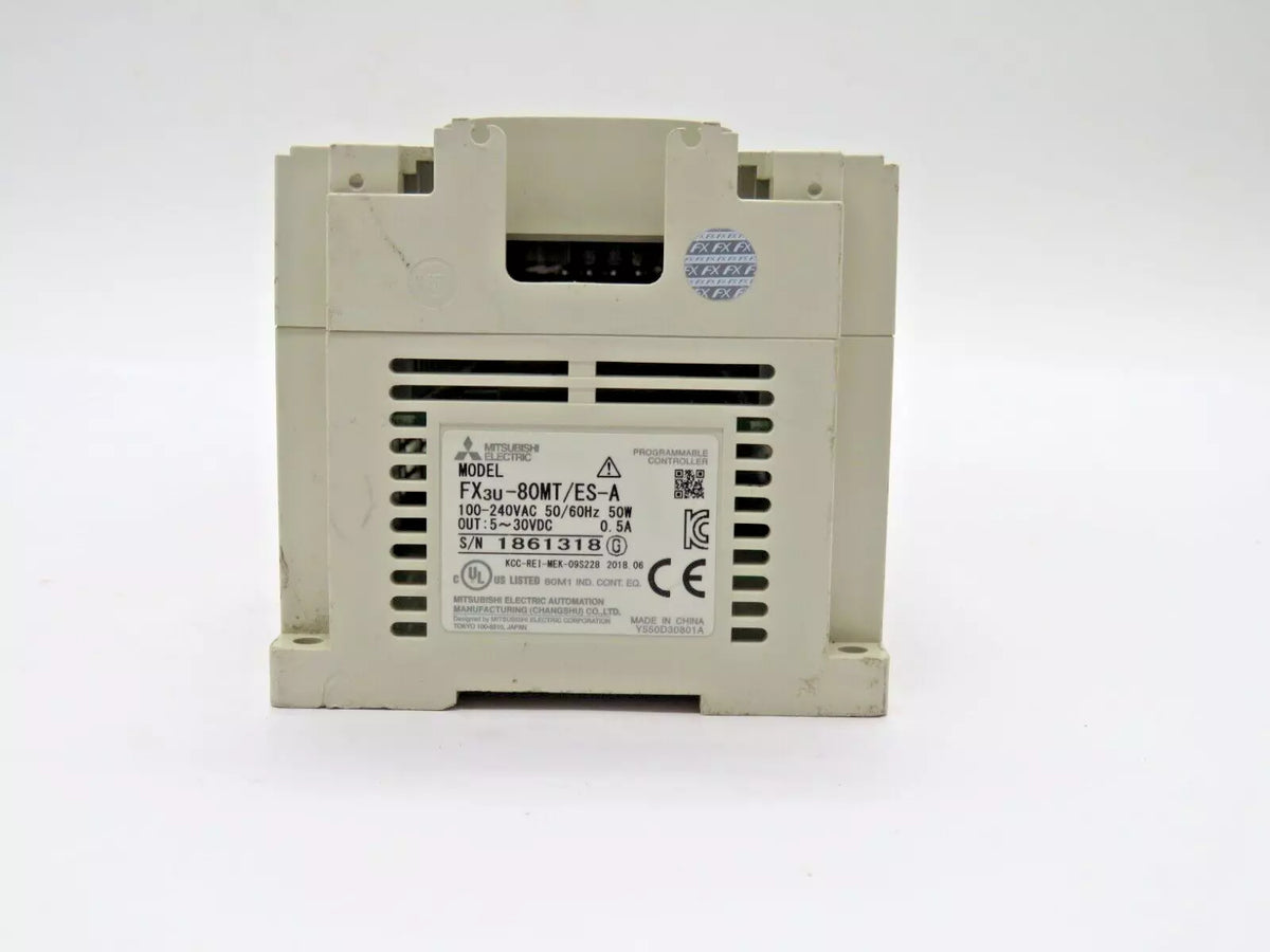 Mitsubishi Electric FX3U-80MTES-A Programmable Controller