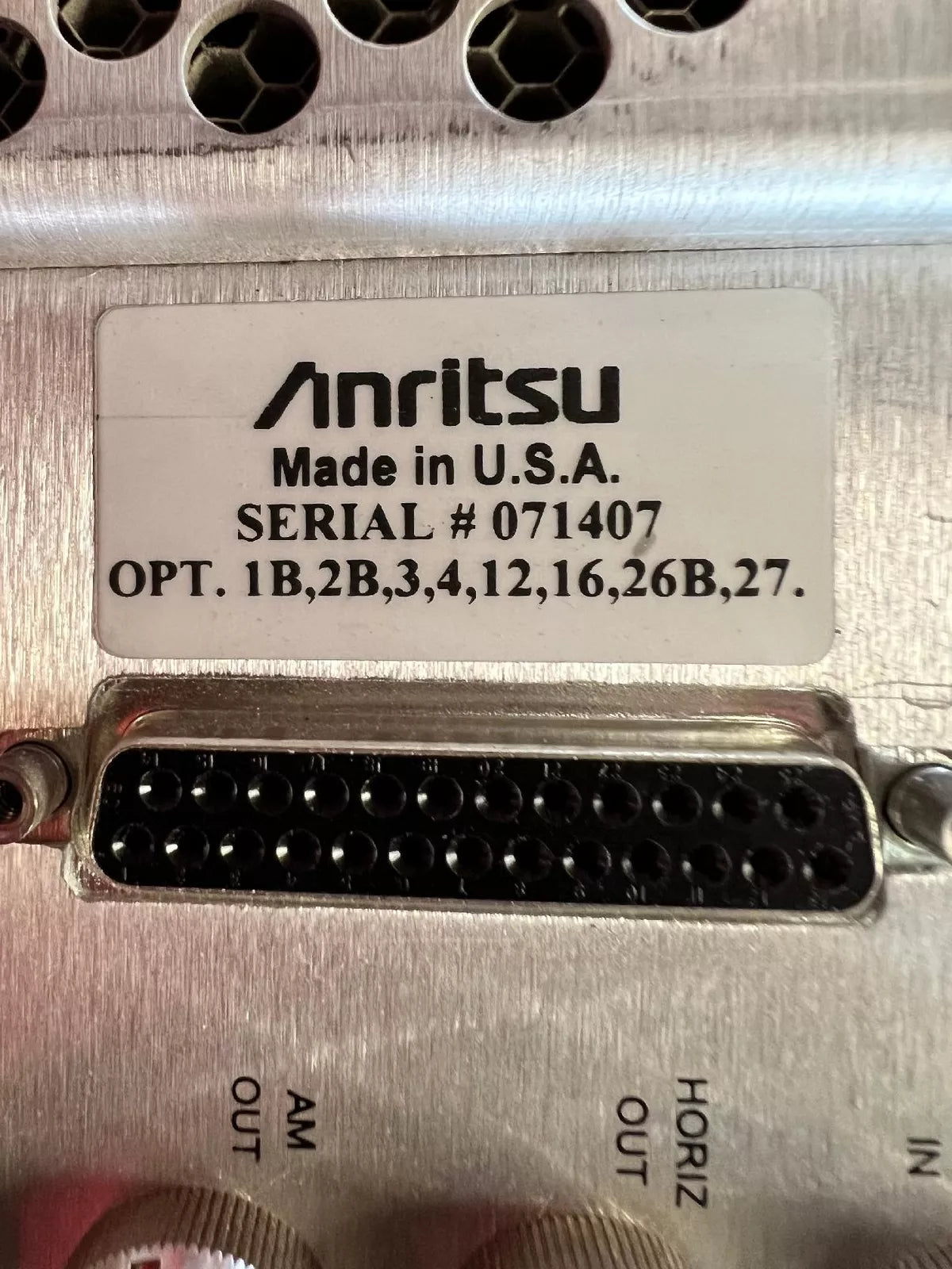 Anritsu MG3694B Signal Generator 2 GHz to 40 GHz