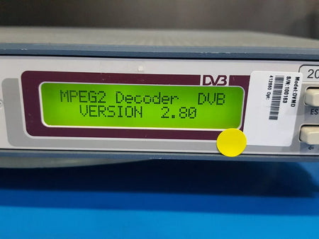 R&S DVMD MPEG2 Measurement Decoder (0163)