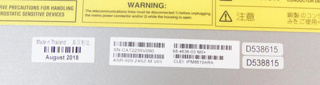 Cisco ASR-920-24SZ-M ASR920 Series Aggregation Services Router