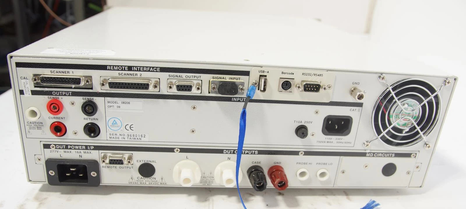 Associated Research OMNIA II Model 8206 Electrical Safety Compliance Analyzer