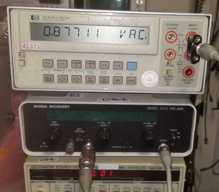 Low Voltage Amplifier EG&amp;G 5113