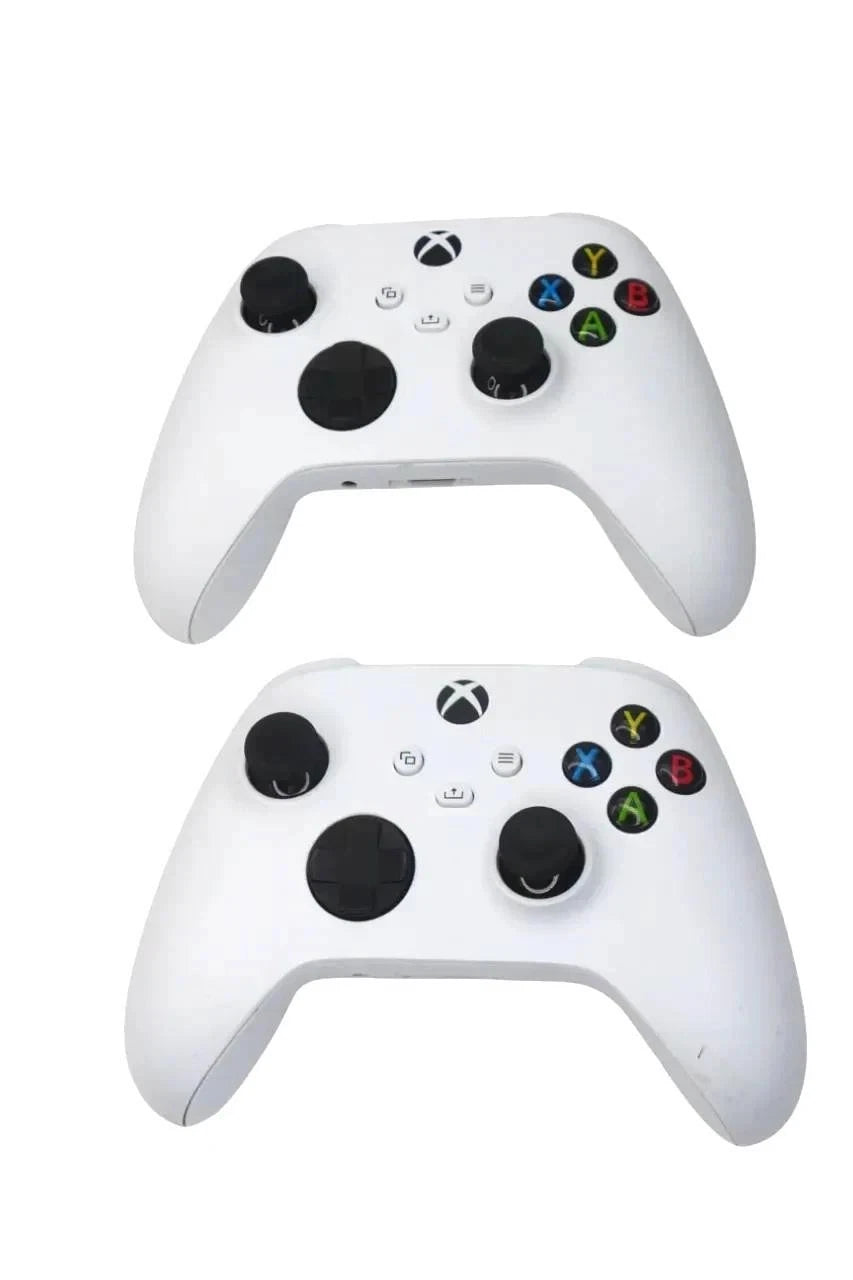 Lot Of 2 Microsoft Xbox Wireless Controller (Model 1914) White - Free Shipping