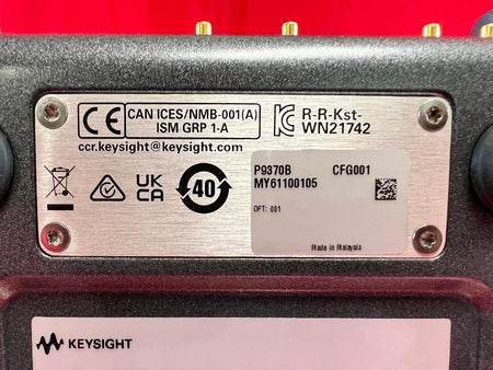 Agilent/Keysight P9370B Streamline Vector Network Analyzer 9kHz to 4.5GHz CAL