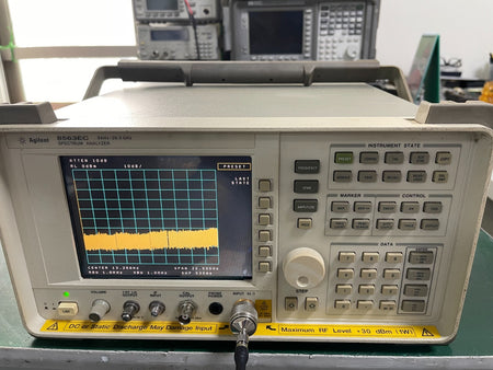 Agilent 8563EC 9KHz - 26.5GHz Spectrum Analyzer w/ opt. 007, 104 _02173 - XG eqpt