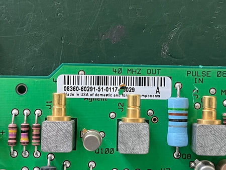 HP Agilent 08360-60291 A8 Modulation Generator for 8360 RF Sweeper Series - XG eqpt