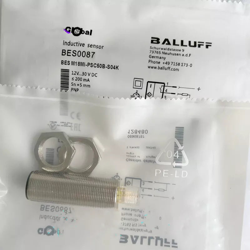 Balluff BES M18MI-PSC50B-S04K BES0087 Sensor