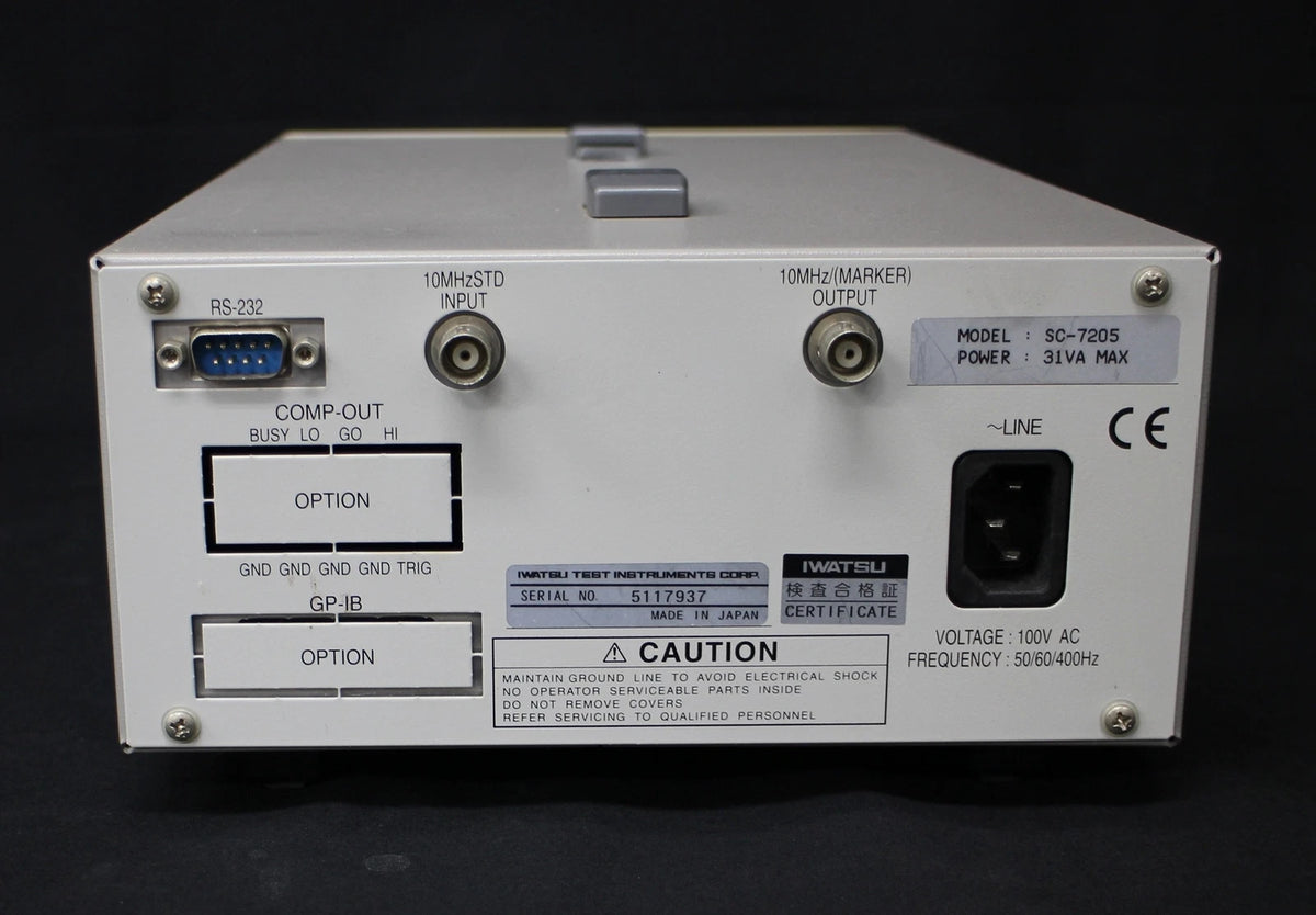IWATSU SC7205 230MHz 2ch Universal Counter