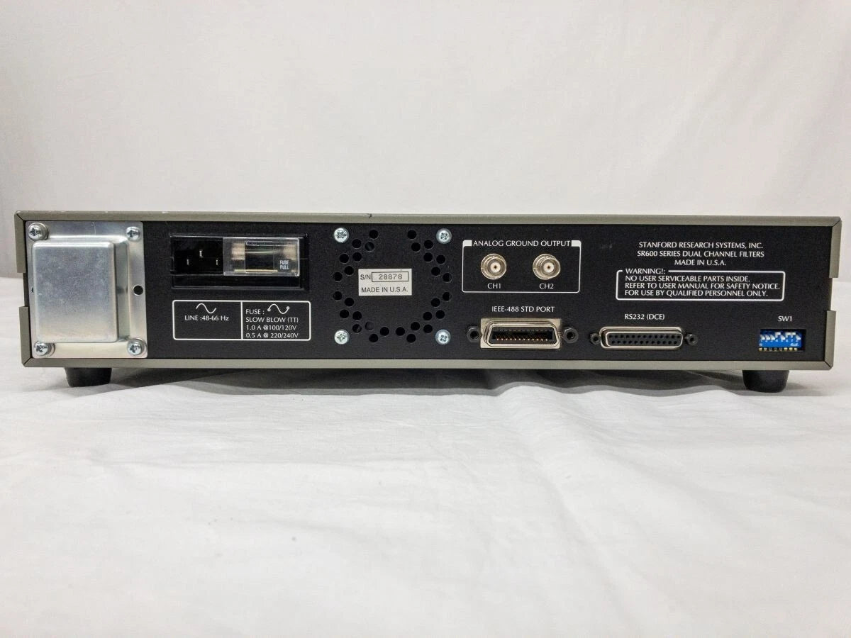 Stanford Research 2ch Programmable Filter SR 650