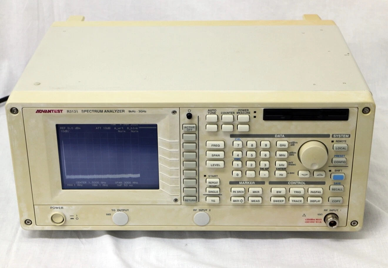 ADVANTEST R3131 9kHz-3GHz Spectrum Analyzer