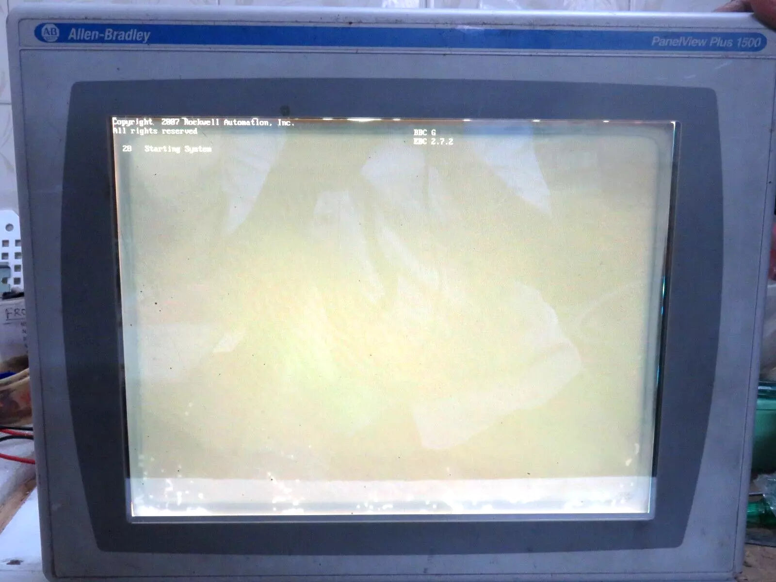 Allen Bradley 2711P-RDT15C PanelView Plus 1500 Color Display