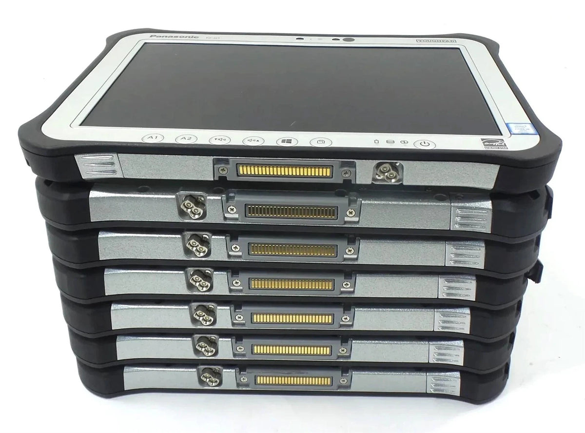 Lot of 7 Panasonic ToughPad FZ-G1 Core i5-7300U 2.6GHz 8GB No HDD - Tablet