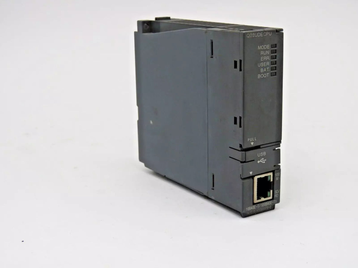 Mitsubishi Q03UDECPU CPU PLC Module Multi Processor Ethernet Connection
