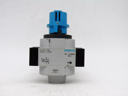 Festo HE-1/2-D-MAXI Shut Off Valve for Industrial Use