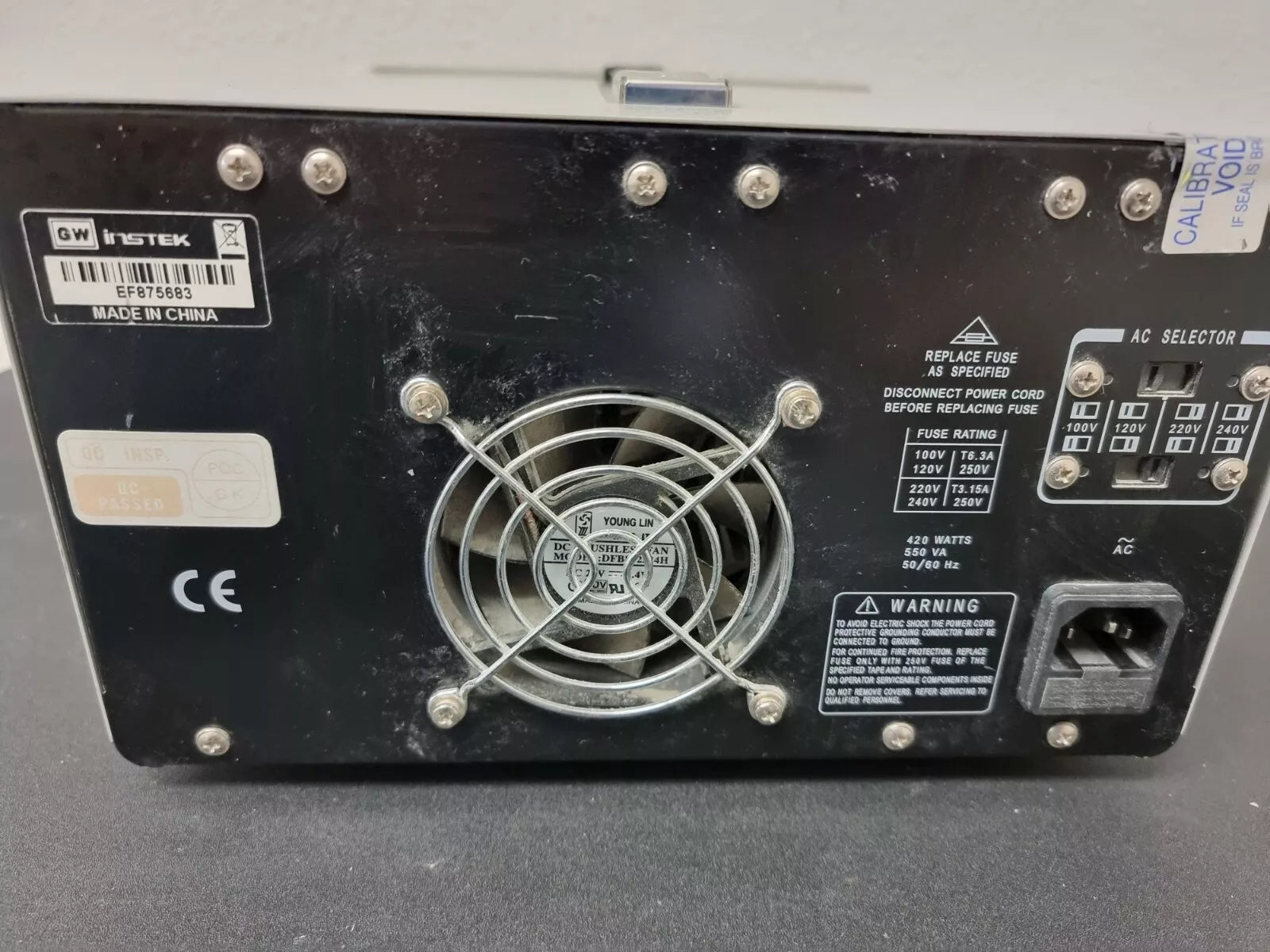 GWInstek GPC-3030D Dual Tracking Power Supply with 5V Fixed Output