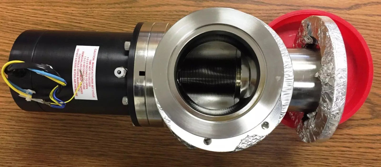 Pneumatic High Vacuum Gate 6" Valve Model 14210-0303R